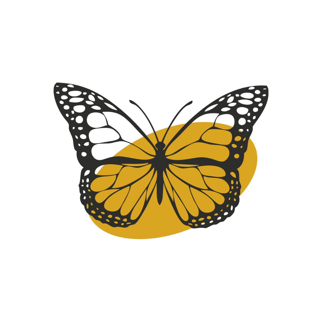 papillon métamorphose logo florie danthu